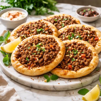 Image of Lahme Bi Ajeen Meat in Pastry