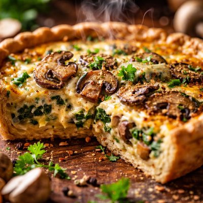 Image of Lakeside Mushroom Quiche