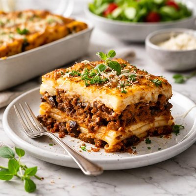 Image of Lamb and Eggplant Aubergine Pastitsio