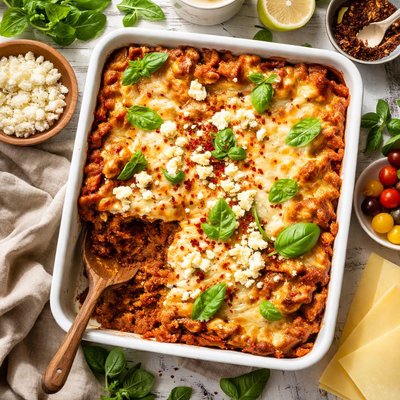 Image of Lamb and Goat Cheese Lasagna