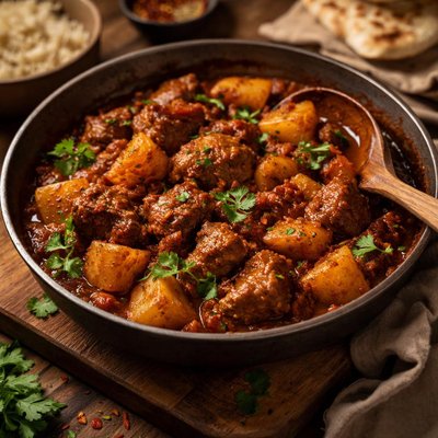 Image of Lamb and Potato Vindaloo