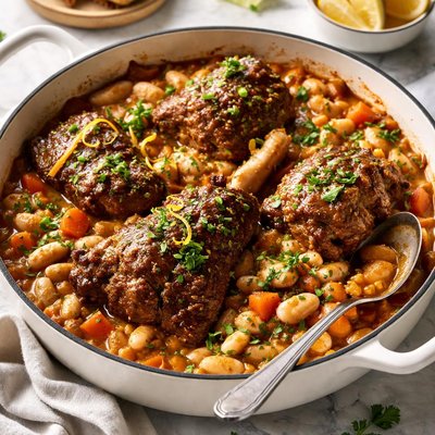 Image of Lamb and White Bean Casserole