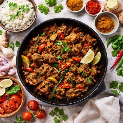 Image of Lamb Bhutuwa Nepali Lamb Stir Fried in Himalayan Spices