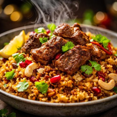 Image of Vegan Lamb Biryani