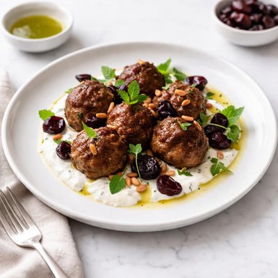 Image of Lamb Cherry and Pine Nut Meatballs