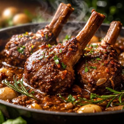 Image of Lamb Chops in Sauce