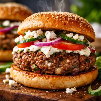 Image of Lamb Feta Burgers