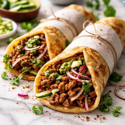 Image of Lamb Frankie Indian Street Type Sandwich