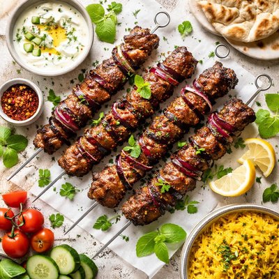 Image of Lamb Kebabs with Mint