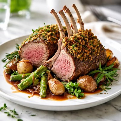 Image of Lamb Rack a La Francaise