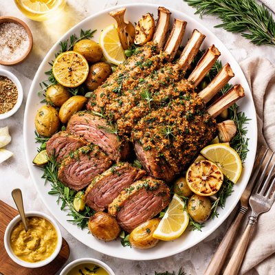 Image of Lamb Rib Roast Dijon