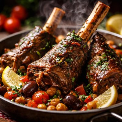 Image of Lamb Shanks Mediterranean