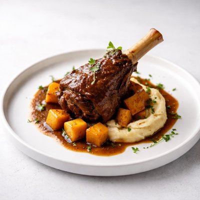 Image of Lamb Shanks with Butternut Squash Recipe
