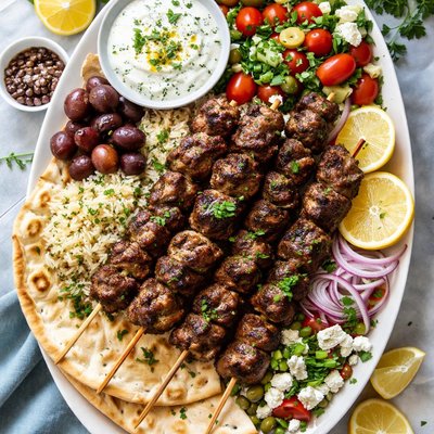 Image of Whole30 Lamb Souvlaki