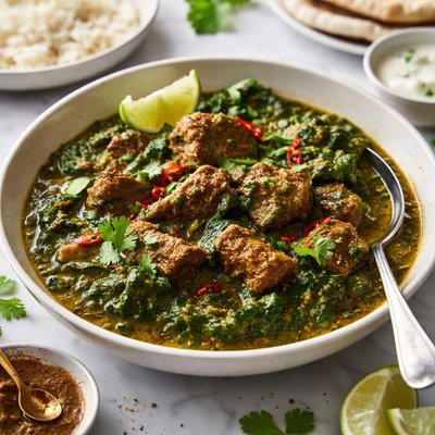 Image of Lamb Spinach Curry