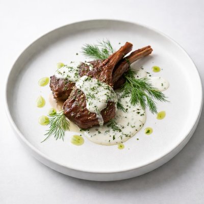 Image of Lamb with Dill and Sour Cream