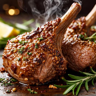Image of Lamb with Mustard Glaze