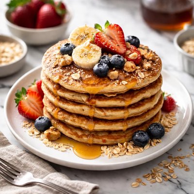 Image of Lancaster County Oatmeal Pancakes