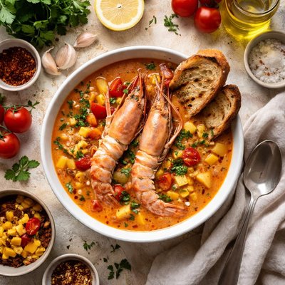 Image of Langoustine Soup
