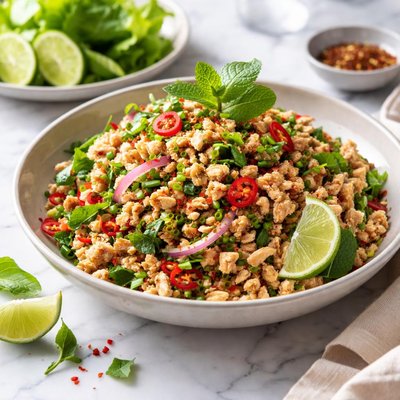 Image of Larb Gai Spicy Thai Chicken Salad