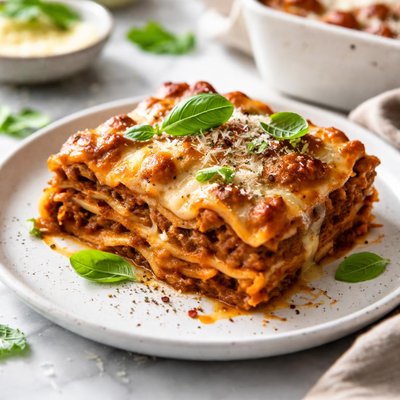 Image of Lasagna Bolognese Lasagna Al Forno