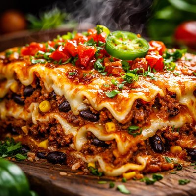 Image of Lasagna with Mex Appeal