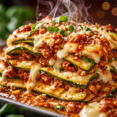 Image of Lasagna with Zucchini Noodles