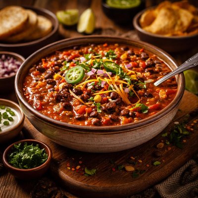Image of Last Minute Bean Chili Soup
