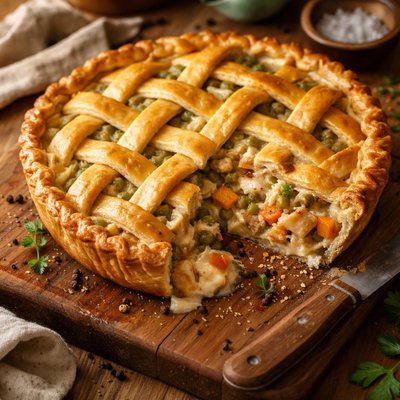 Image of Lattice Chicken Pot Pie