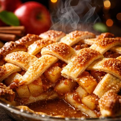 Image of Lattice Crust Apple Pie