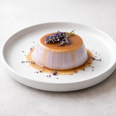 Image of Lavender Flan