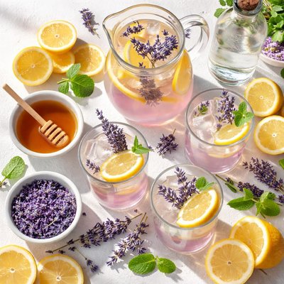 Image of Lavender Lemonade for Adults