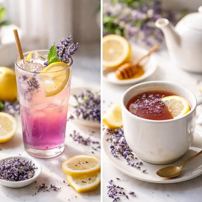 Image of Lavender Lemonade Tea Hot or Iced