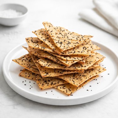 Image of Lavosh Crisps with Sesame Seeds