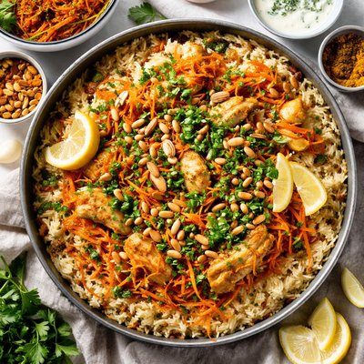 Image of Layered Carrots and Rice Jizer Mtubuq