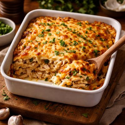 Image of Layered Chicken Casserole