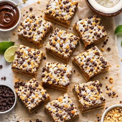Image of Layered Coconut Bars