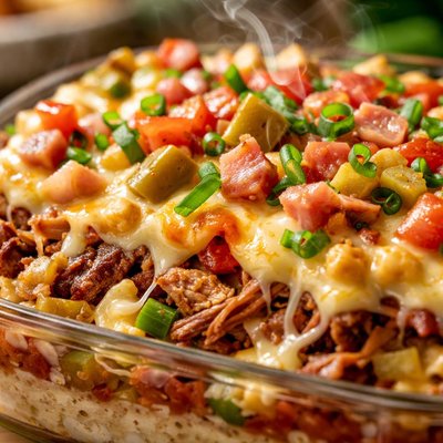 Image of Layered Cuban Dip