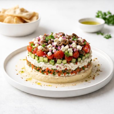 Image of Layered Greek Dip