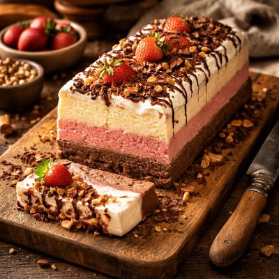 Image of Layered Ice Cream Terrine