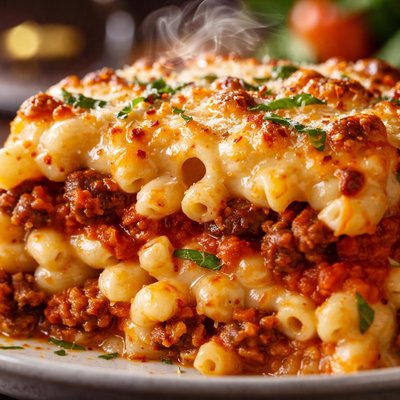 Image of Layered Mac N Cheese Italiano