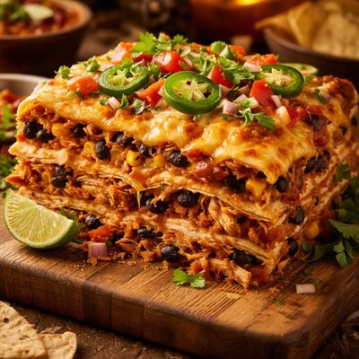 Image of Layered Mexican Chicken