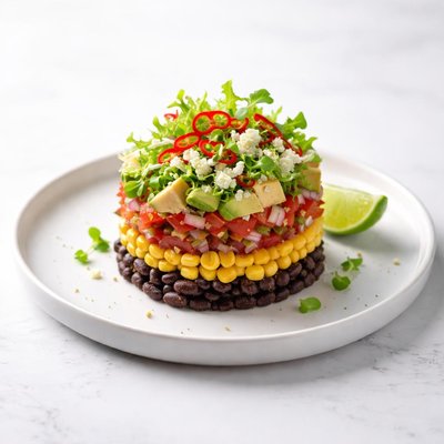 Image of Layered Mexican Salad
