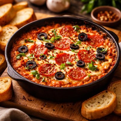 Image of Layered Pizza Dip