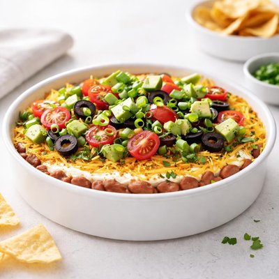 Image of Layered Ranch Taco Dip