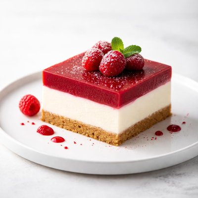 Image of Layered Raspberry Cheesecake