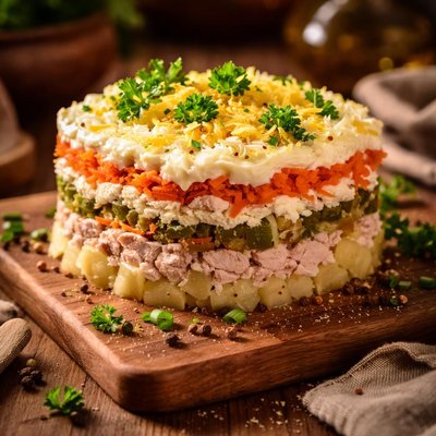 Image of Layered Salad