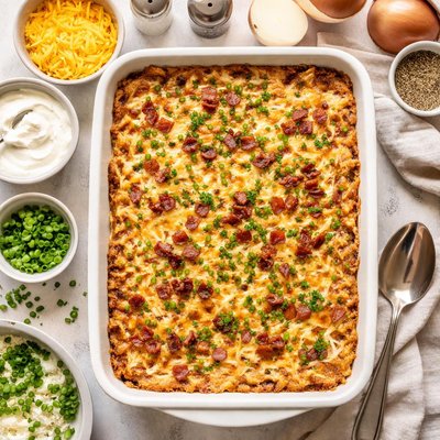 Image of Lazy Day Oven Hash Browns Casserole