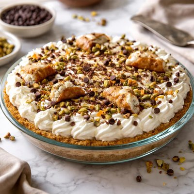 Image of Lazy Man Cannoli Pie