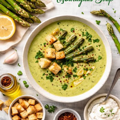 Image of Lazy Pantry Asparagus Soup